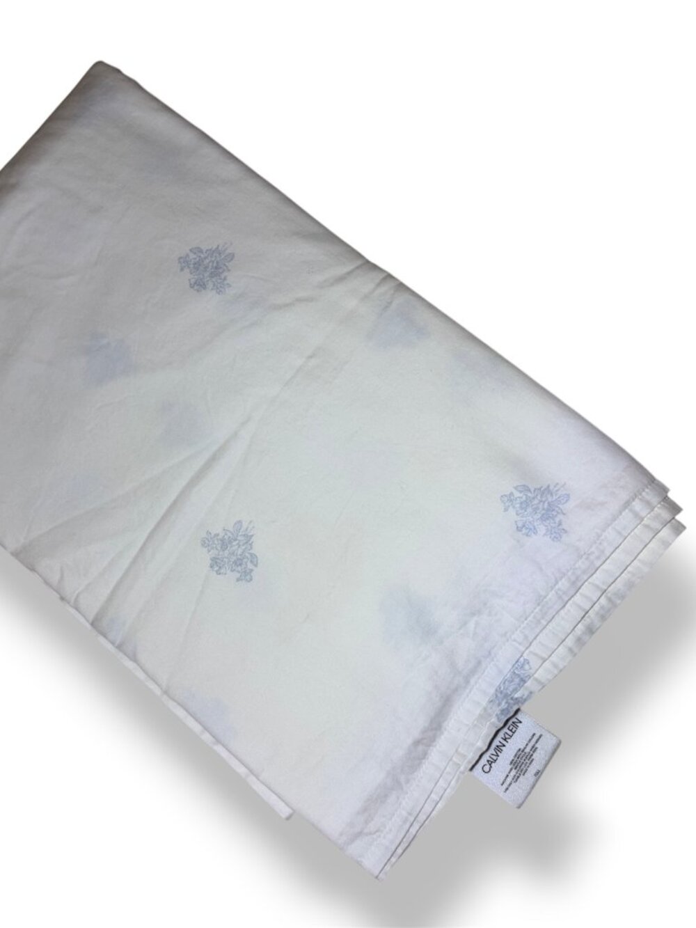 Calvin Klein Full Flat Sheet cornflower
